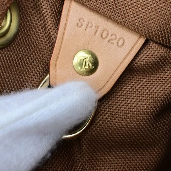 LOUIS VUITTON Montsouris MM Backpack Bag Monogram Leather Brown M51136 660RK300 main image 3